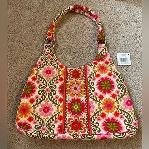 Vera Bradley Large Hobo Bag - Folkloric Print